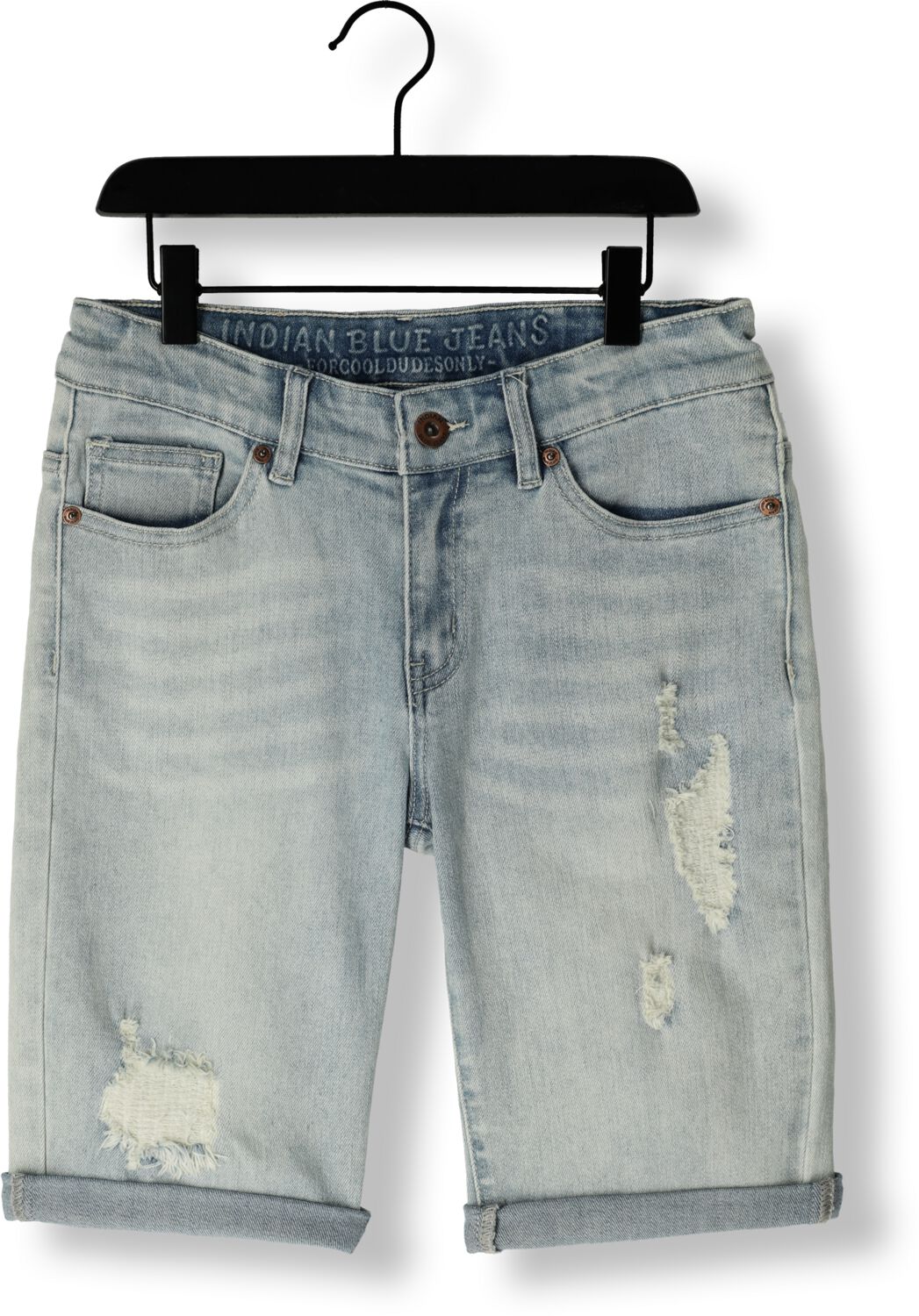 INDIAN BLUE JEANS Jongens Jeans Andy Short Lichtblauw