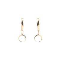 Gouden ATLITW STUDIO Oorbellen SOUVENIR EARRINGS HORN - medium