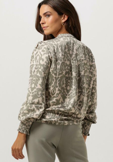 Groene NEO NOIR Blouses KALA FLOWER BLUR BLOUSE - large