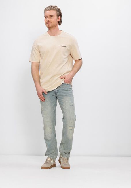 Beige LYLE & SCOTT T-shirt SCRIPT T-SHIRT - large