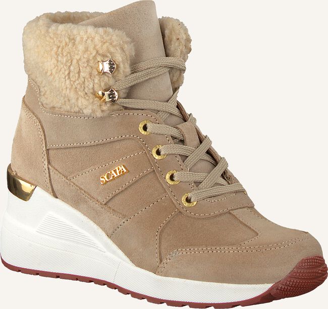 Beige SCAPA Hoge sneakers 10/5065 Beige SCAPA Hoge sneakers 10/5065 - large
