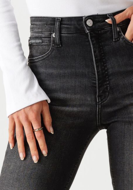 Grijze CALVIN KLEIN Skinny jeans HIGH RISE SKINNY - large