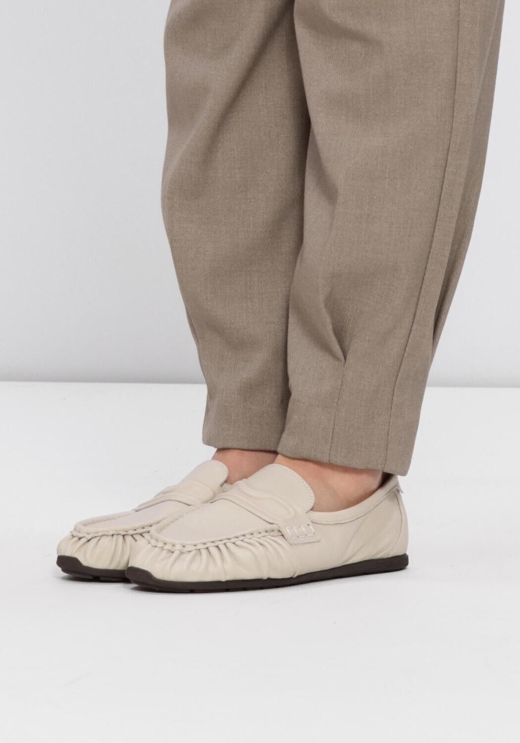 Beige NUBIKK Loafers RILEY MIO - large