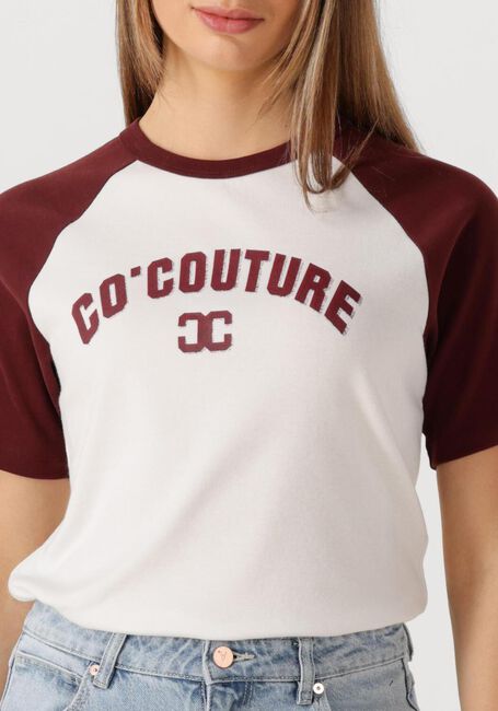 Bordeaux CO'COUTURE T-shirt EDGE CC BLOCK TEE - large