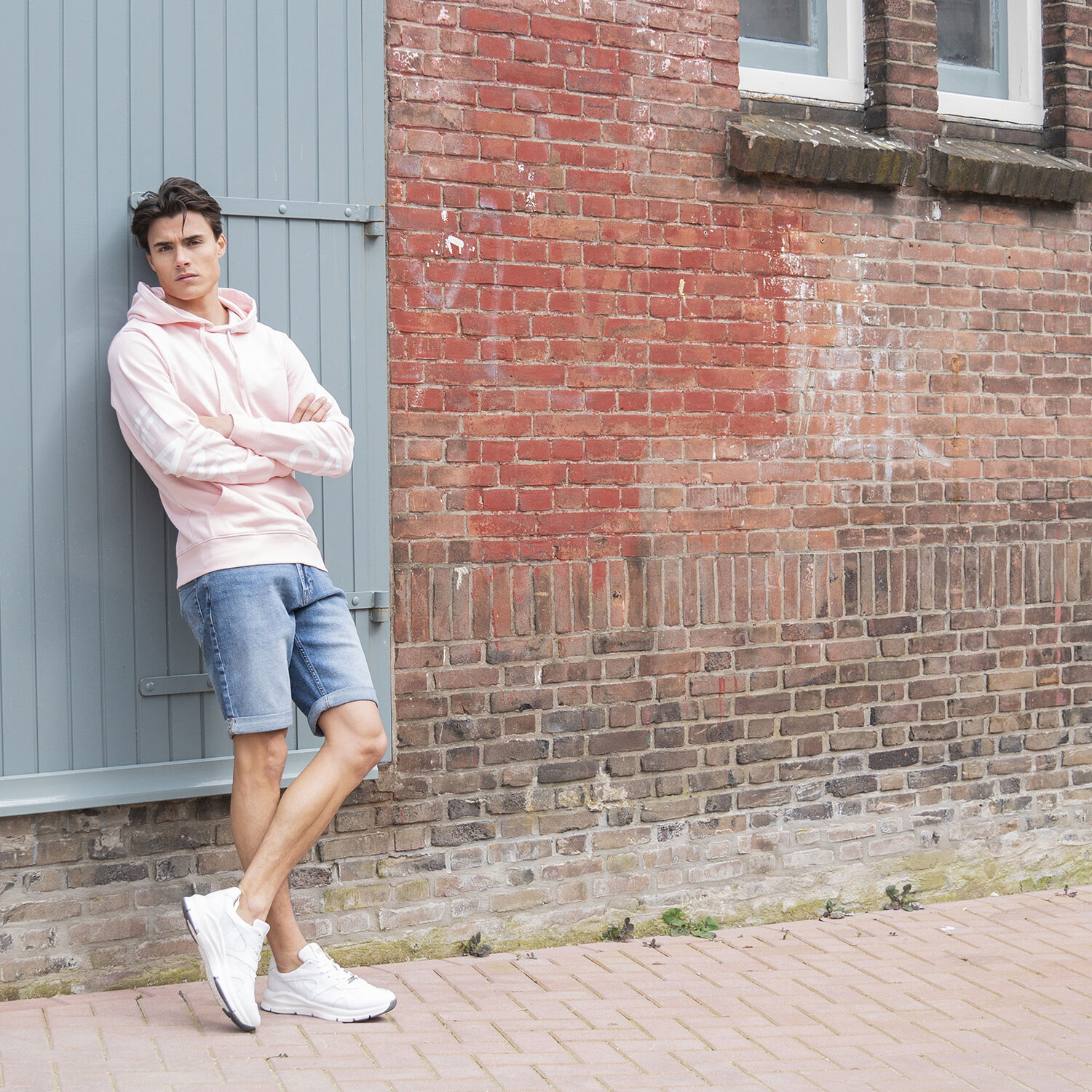 Witte VERTON Lage sneakers 9325A - large