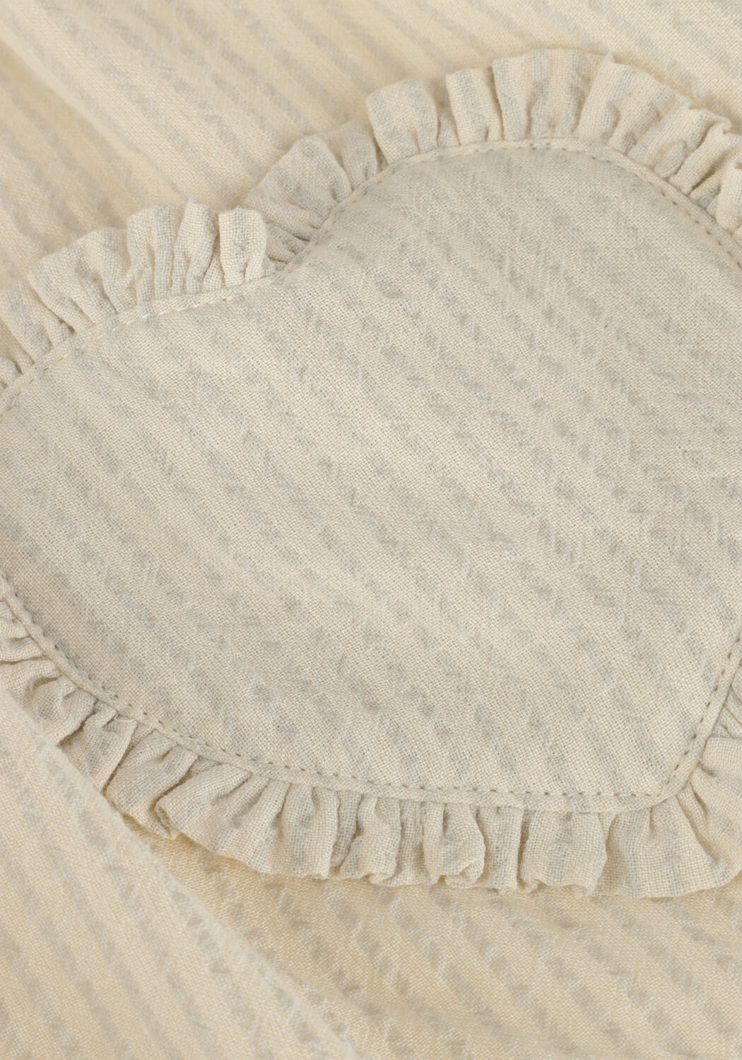 Ecru LIL' ATELIER Mini jurk NMFFOLLY SS LOOSE DRESS LIL - large