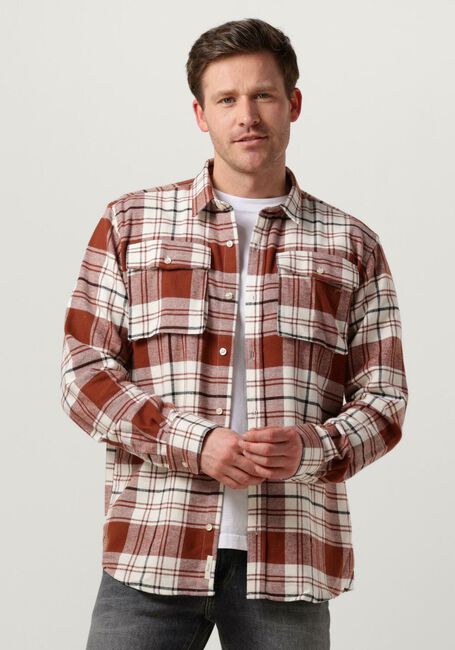 Rode FORÉT Casual overhemd ALASKA SHIRT - large