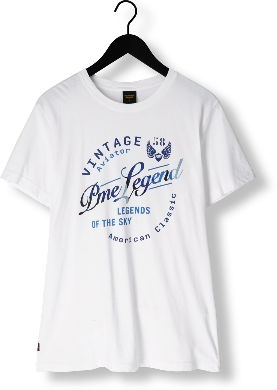 PME LEGEND Heren Polo's & T-shirts Single Jersey Package Wit
