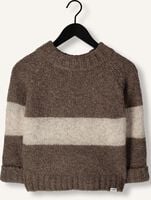 Bruine PENN & INK Trui 225 JUMPER STRIPE Bruine PENN & INK Trui 225 JUMPER STRIPE - medium