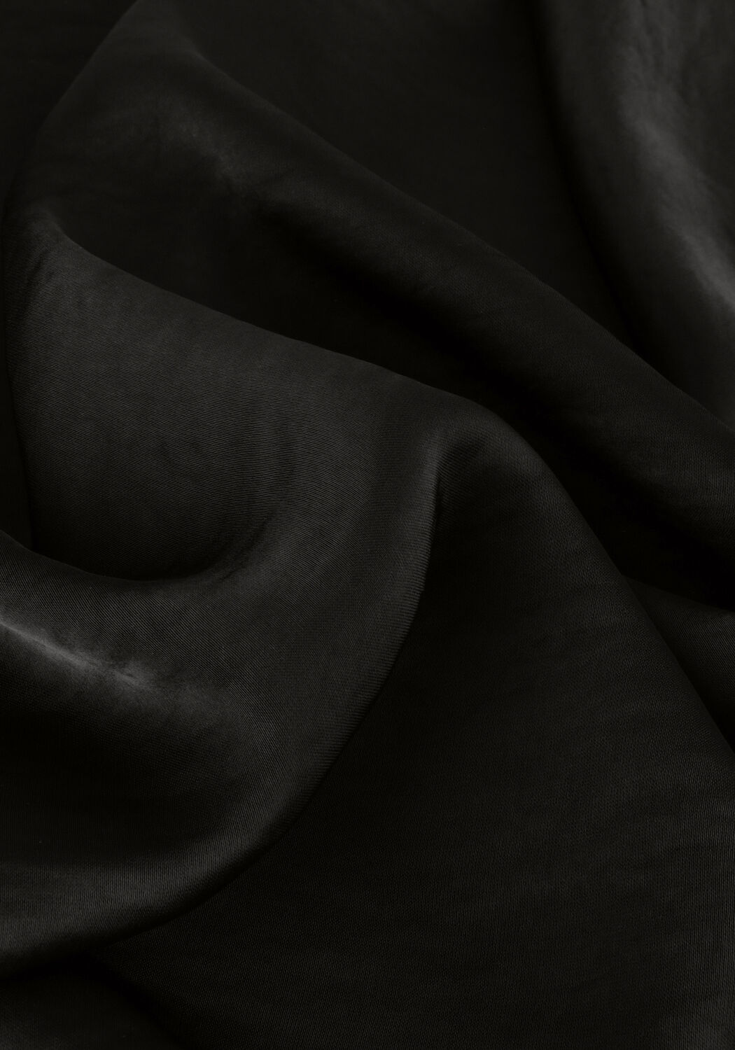 Zwarte NEO NOIR Maxirok VICKY HEAVY SATEEN SKIRT - large