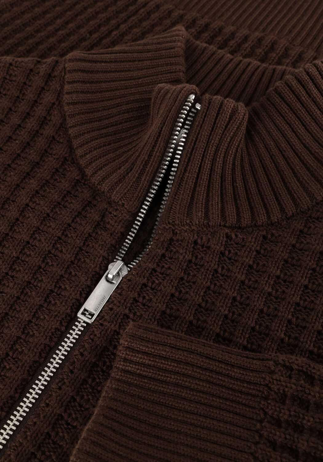 SELECTED MEN SLHTOM LS KNIT STRUCTURE HALF ZIP - large