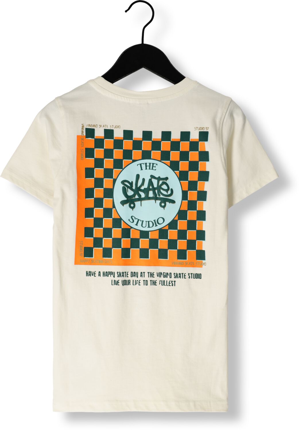 VINGINO Jongens Polo's & T-shirts Hanyi Wit