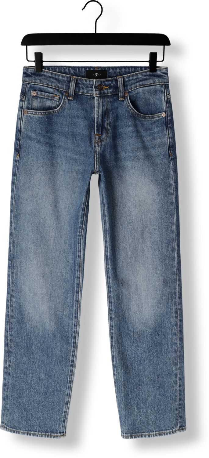 7 FOR ALL MANKIND Dames Jeans Calie Straight Jasper Blauw