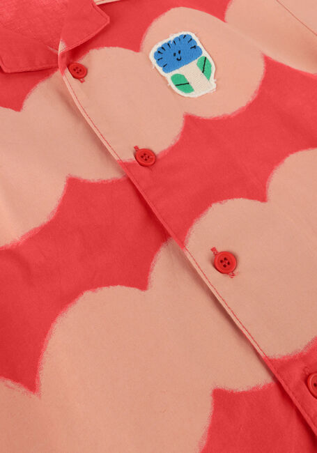 Rode Jelly Mallow Overhemd DOT SUMMER SHIRT RED - large