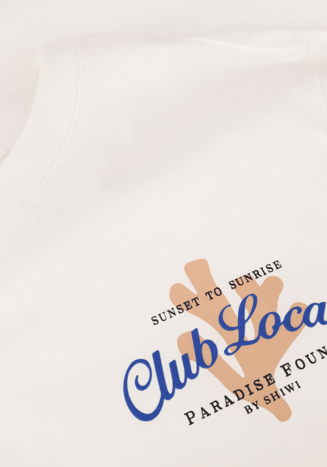 Witte SHIWI T-shirt MEN LIAM REGULAR T-SHIRT PARADISE - large