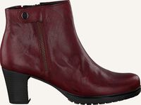 Rode GABOR Enkellaarsjes 593 - medium