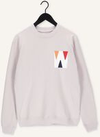 Beige WOODBIRD Sweater JACS BOX CREW Beige WOODBIRD Sweater JACS BOX CREW - medium