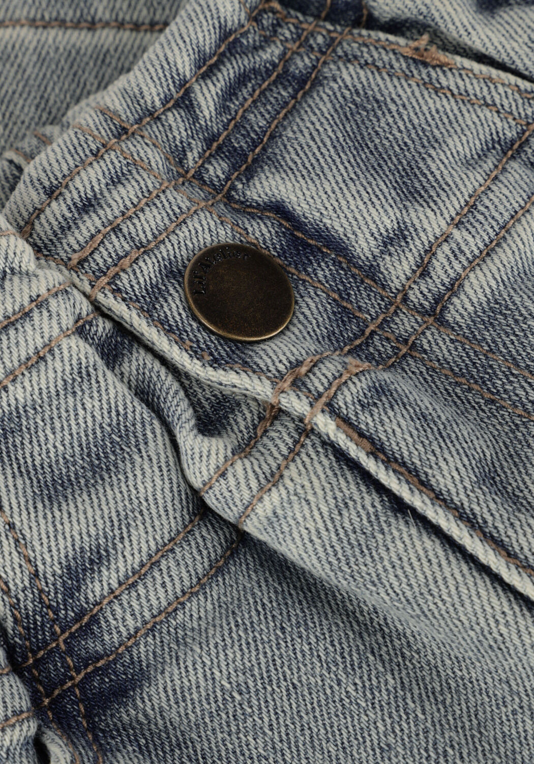 Blauwe LIL' ATELIER Jeans NBFDARLEE LOOSE JEANS 2060-SE D LIL - large