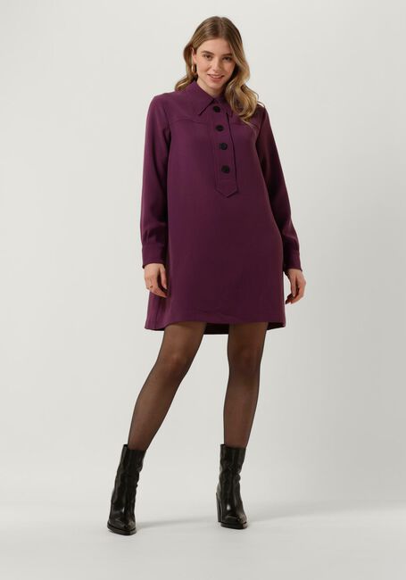 Paarse OTTOD'AME Mini jurk ABITO DA4649 - large