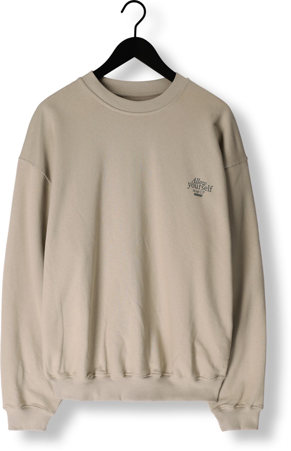 WOODBIRD Heren Truien & Vesten Wbcope Eat Crew Beige