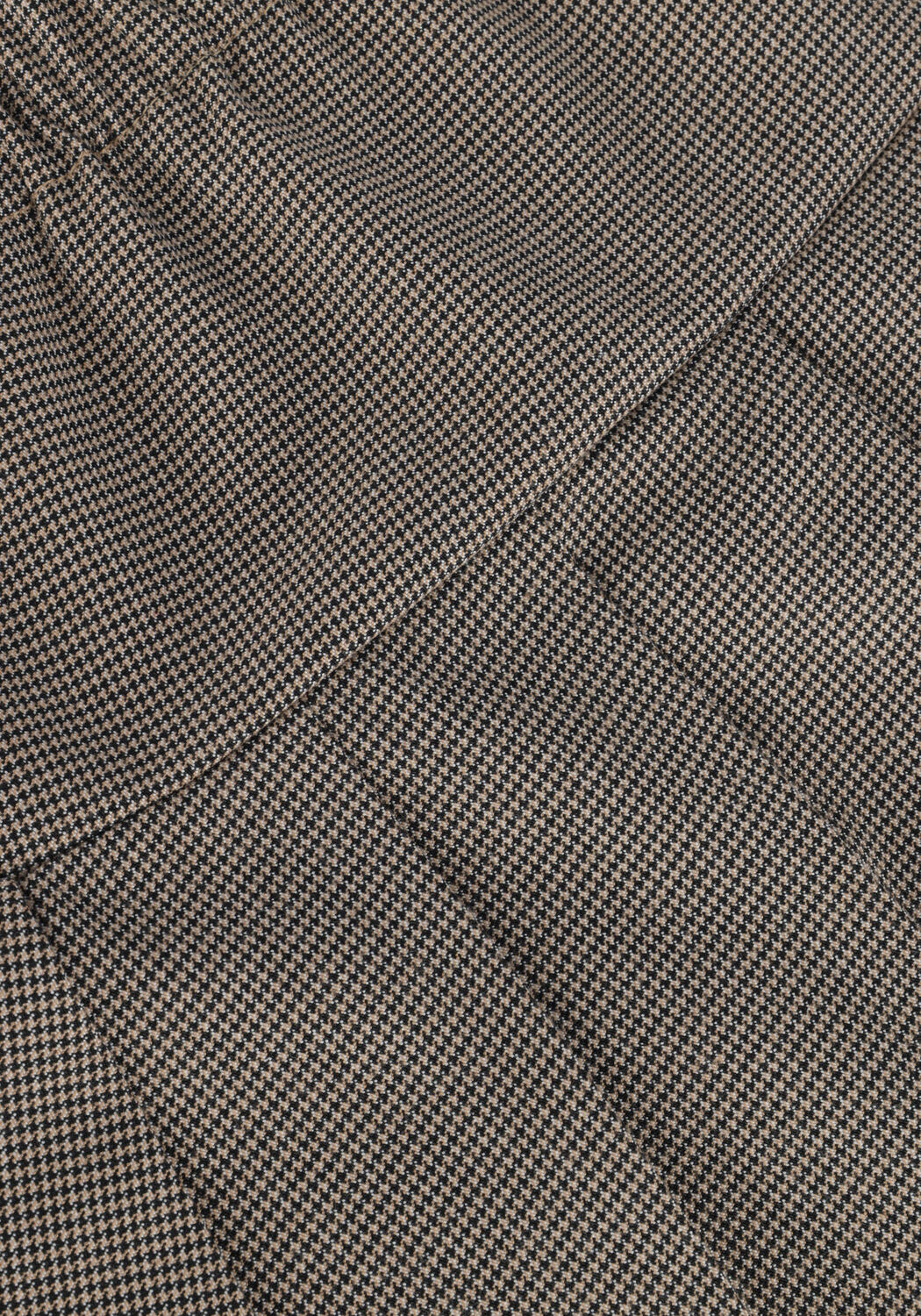 Bruine NOBELL Minirok NENNIS GIRLS PIED DE POULE PLEATED SHORT SKIRT BROWN - large