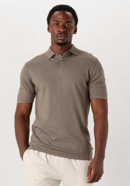 Taupe THE GOODPEOPLE Polo PLAN - large