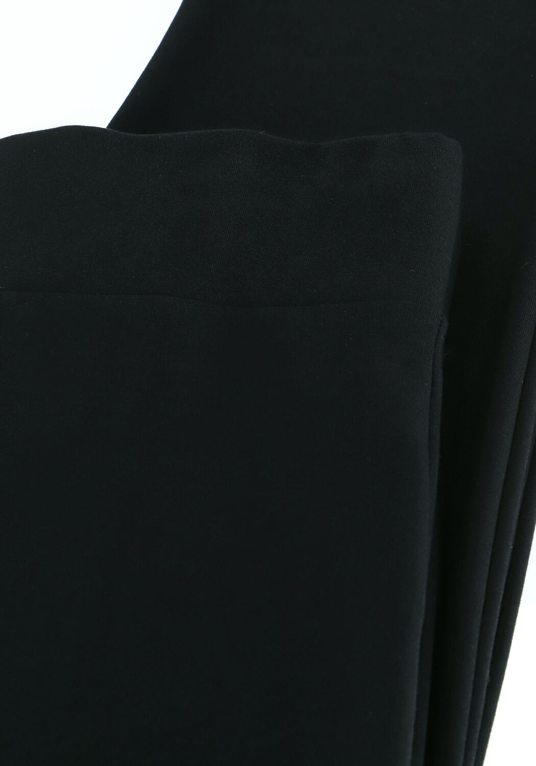 Zwarte JANSEN AMSTERDAM Flared broek PANTS FLARE - large