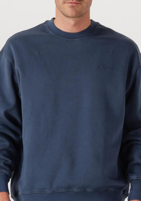 Blauwe LEVI'S Trui AUTHENTIC CREW - large