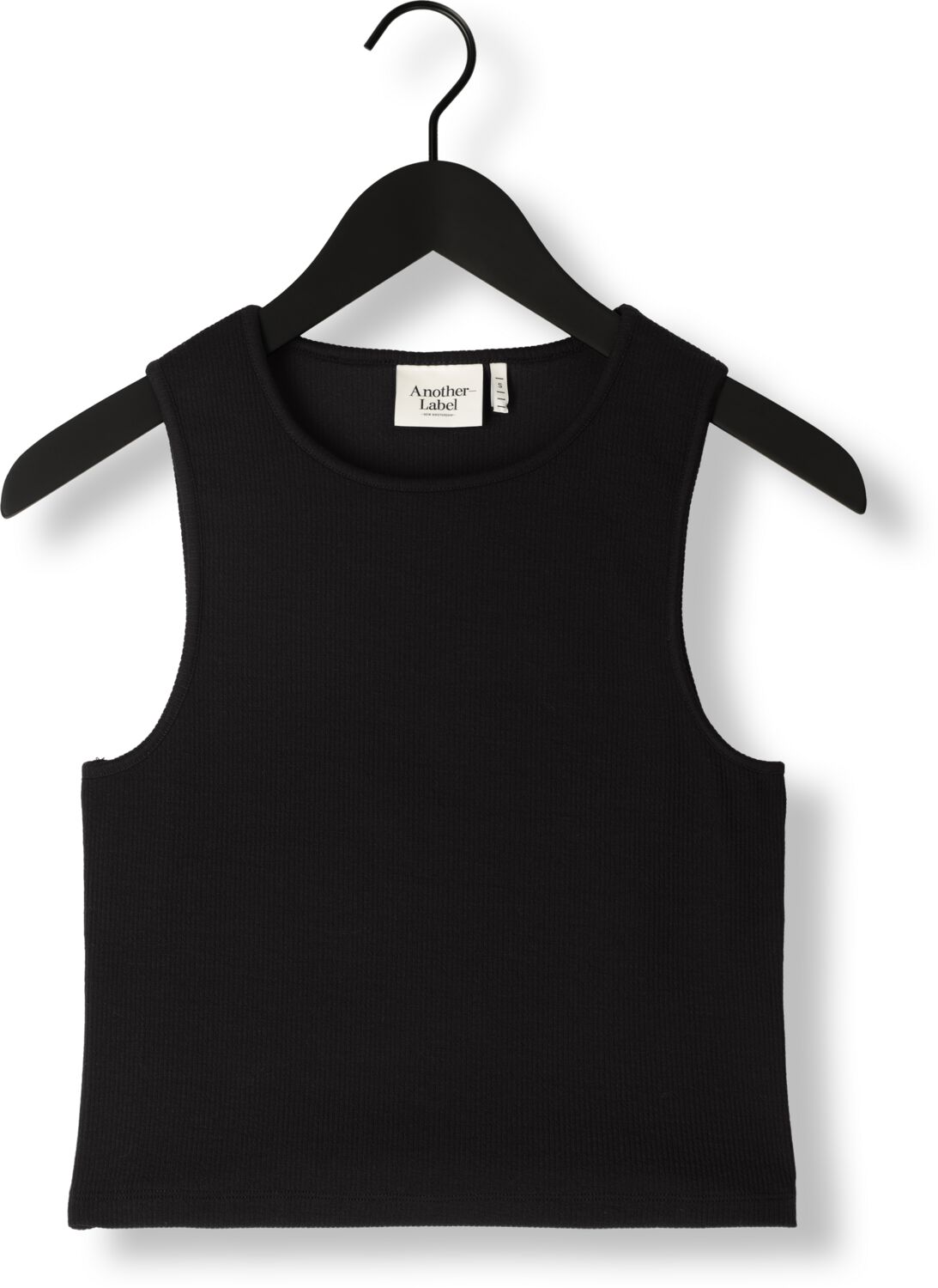 ANOTHER LABEL Dames Tops & T-shirts Abelia Top S l Zwart