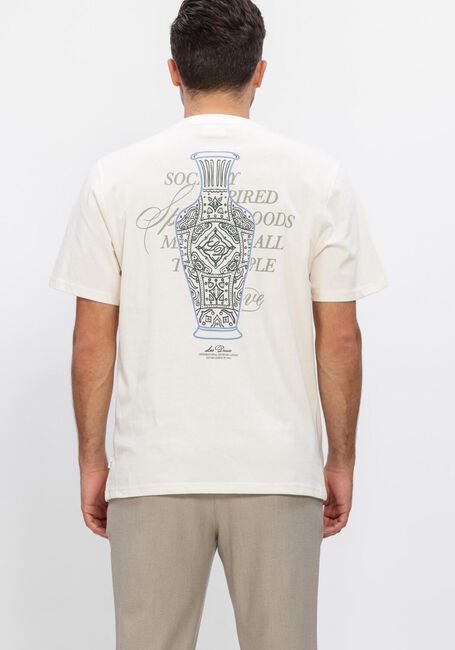 Ecru LES DEUX T-shirt BEN FAIENCE T-SHIRT - large