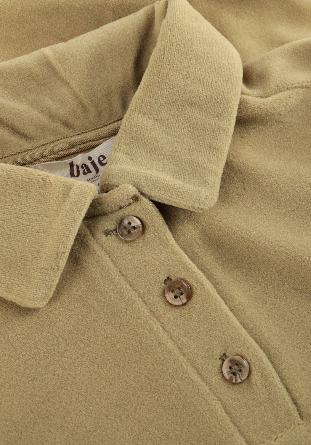 Khaki BAJE STUDIO Polo VAUD - large
