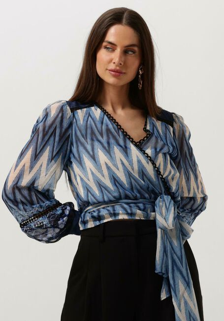 Blauwe LIU JO Blouses BLUSA SUNSHINE - large
