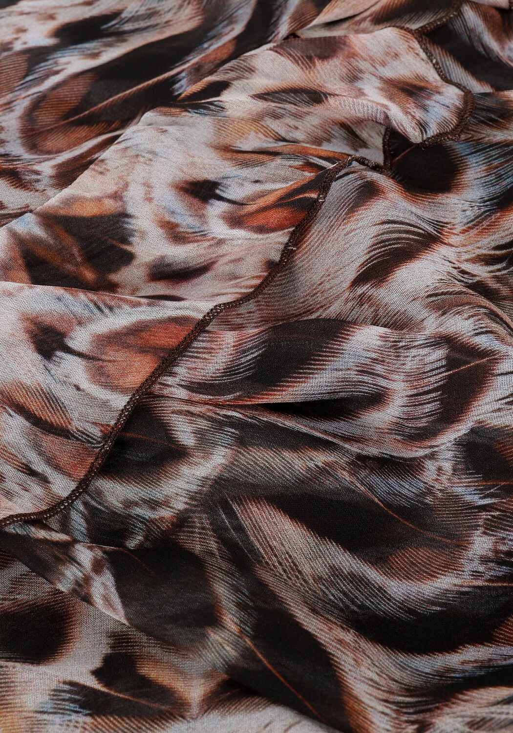 Multi SUMMUM Blouses TOP FEATHERS - large