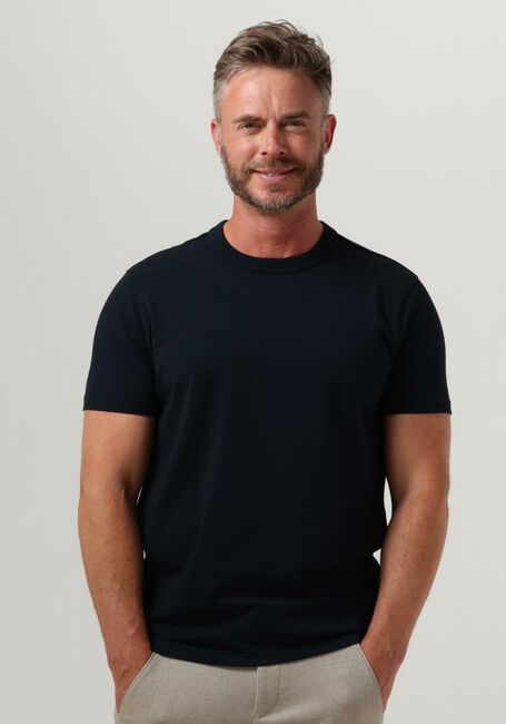Donkerblauwe PROFUOMO T-shirt T-SHIRT SHORT SLEEVE JERSEY - large