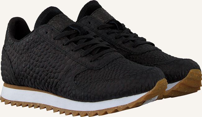 Zwarte WODEN Lage sneakers YDUN CROCO II Zwarte WODEN Lage sneakers YDUN CROCO II - large