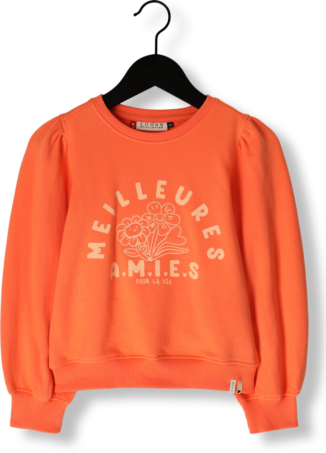 LOOXS Little Meisjes Truien & Vesten 2511-7318 Oranje