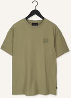 Blauwe COLOURFUL REBEL T-shirt UNI PATCH BASIC TEE Blauwe COLOURFUL REBEL T-shirt UNI PATCH BASIC TEE - medium