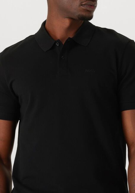 Zwarte BOSS BLACK Polo PALLAS - large