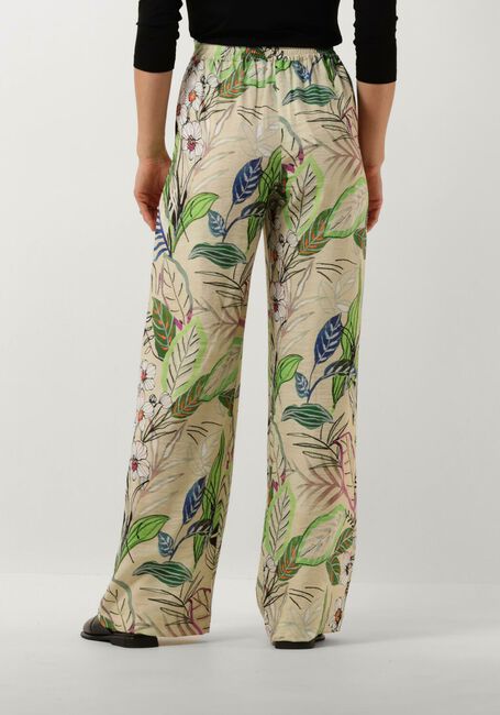 Zand JANSEN AMSTERDAM Wijde broek WB429 PRINTED LONG PANTS - large
