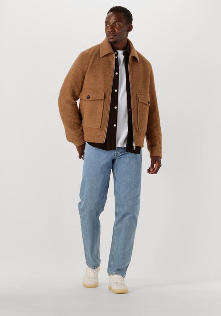 Bruine SELECTED MEN Jack SLHJAKOB WOOL BLEND JKT - large