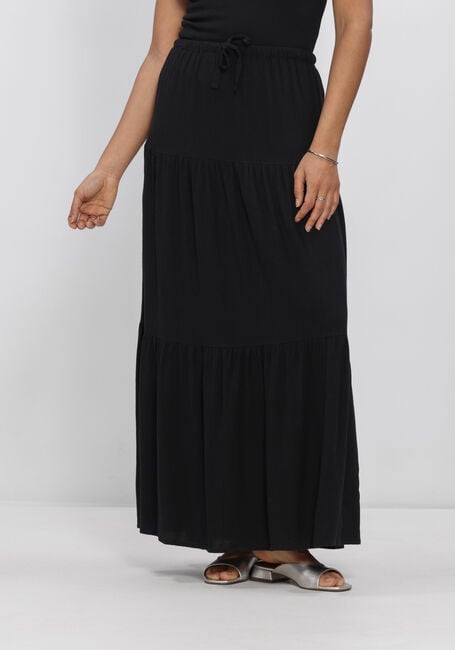 Zwarte OBJECT Maxirok OBJSANNE MW LONG LAYER SKIRT - large