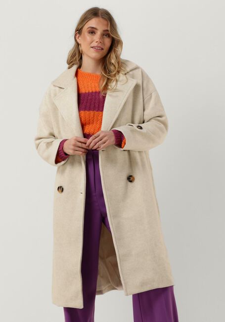 Lichtgrijze YDENCE Mantel COAT GEORGIA - large