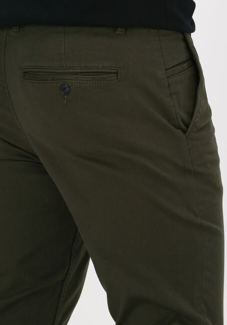 Donkergroene SELECTED HOMME Chino SLHSTRAIGHT-NEWPARIS FLEX PANT - large