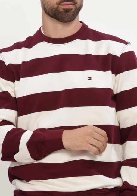 Bordeaux TOMMY HILFIGER Sweater ESSENTIAL TERRY CREWNECK - large