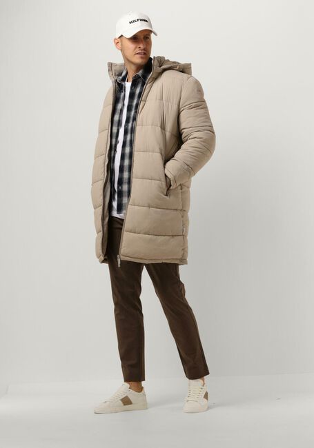 Gebroken wit SELECTED HOMME Gewatteerde jas SLHCOOPER PUFFER COAT W NOOS - large