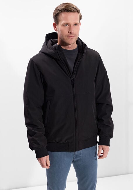 Zwarte AIRFORCE Jack PADDED BOMBER - large