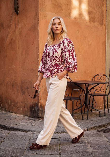 Rode Y.A.S. Blouses YASFLEUR 3/4 TOP S. - large