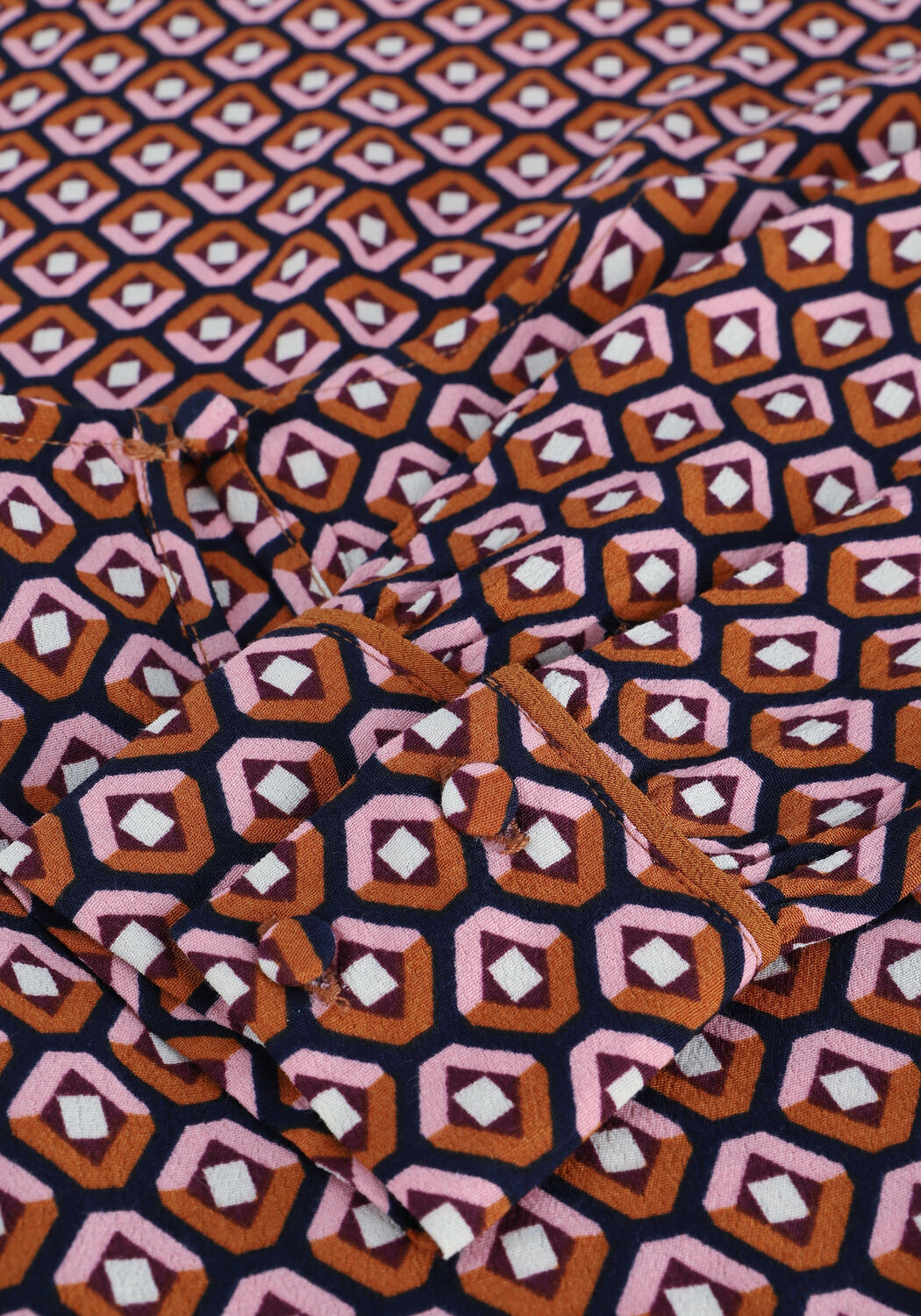 Multi Y.A.S. Midi jurk YASTERNA LS LONG DRESS - large