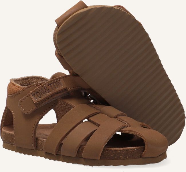 Cognac TON & TON Platte sandalen PL_OMO10 Cognac TON & TON Platte sandalen PL_OMO10 - large