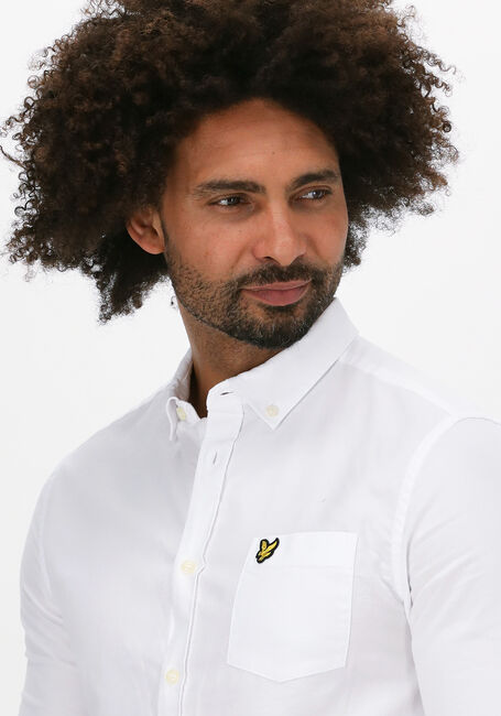 Witte LYLE & SCOTT Casual overhemd OXFORD SHIRT - large